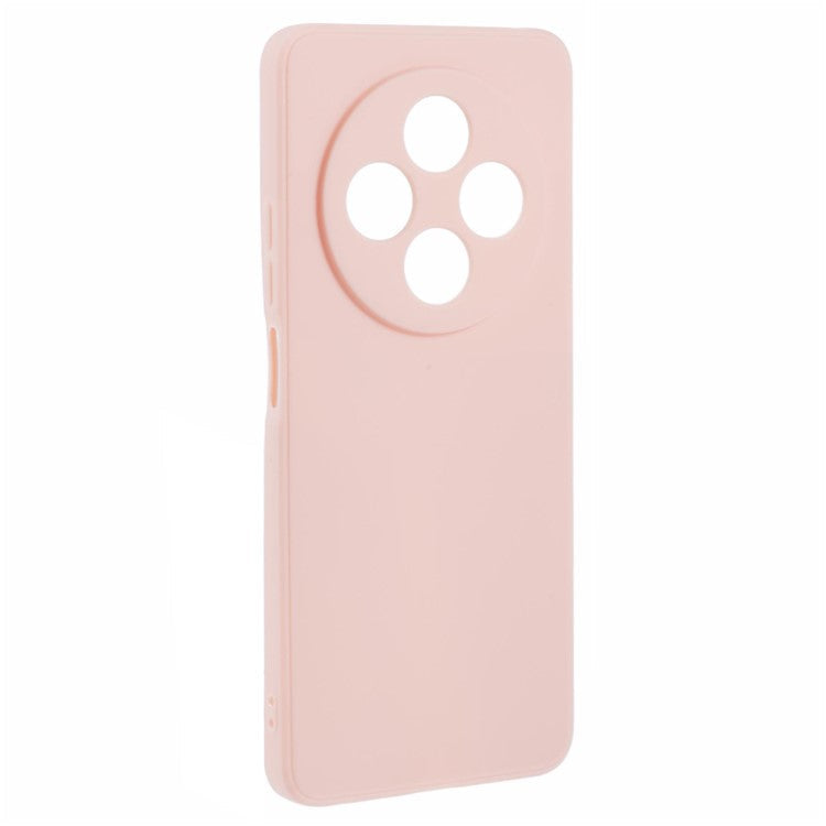 Case For Xiaomi Redmi 14C 4G / Redmi 14R 5G / Poco C75 4G Precise Cut-Outs Straight Edge TPU Shockproof Phone Cover - Pink
