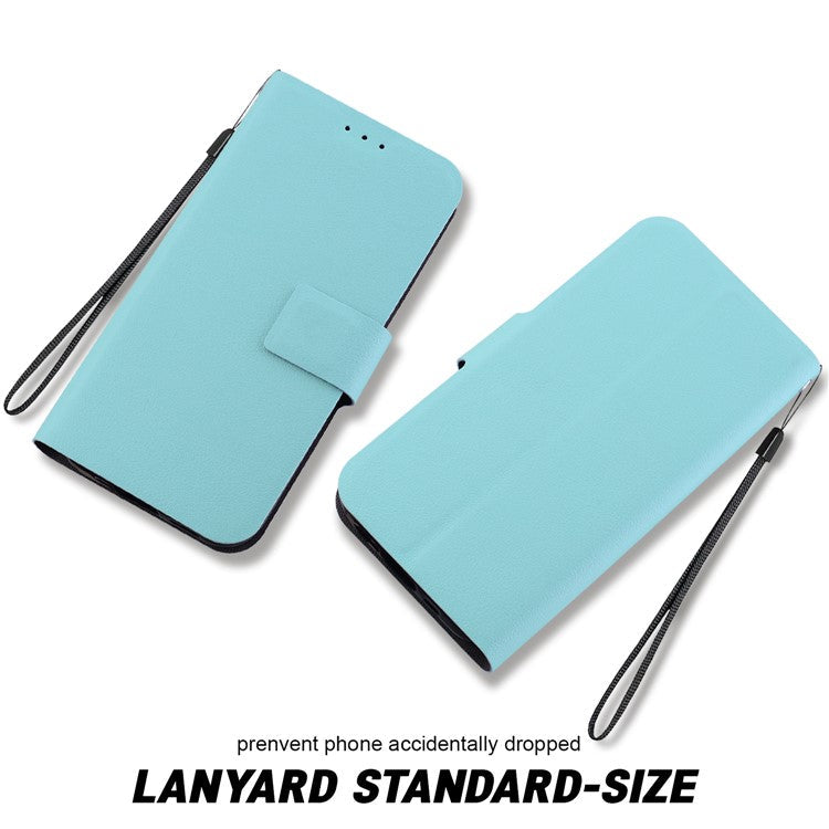 For Samsung Galaxy S25+ Case Ultra-Thin PU Leather + TPU Phone Cover with Card Slot - Green