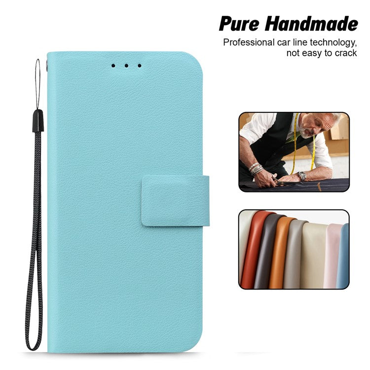 For Samsung Galaxy S25+ Case Ultra-Thin PU Leather + TPU Phone Cover with Card Slot - Green