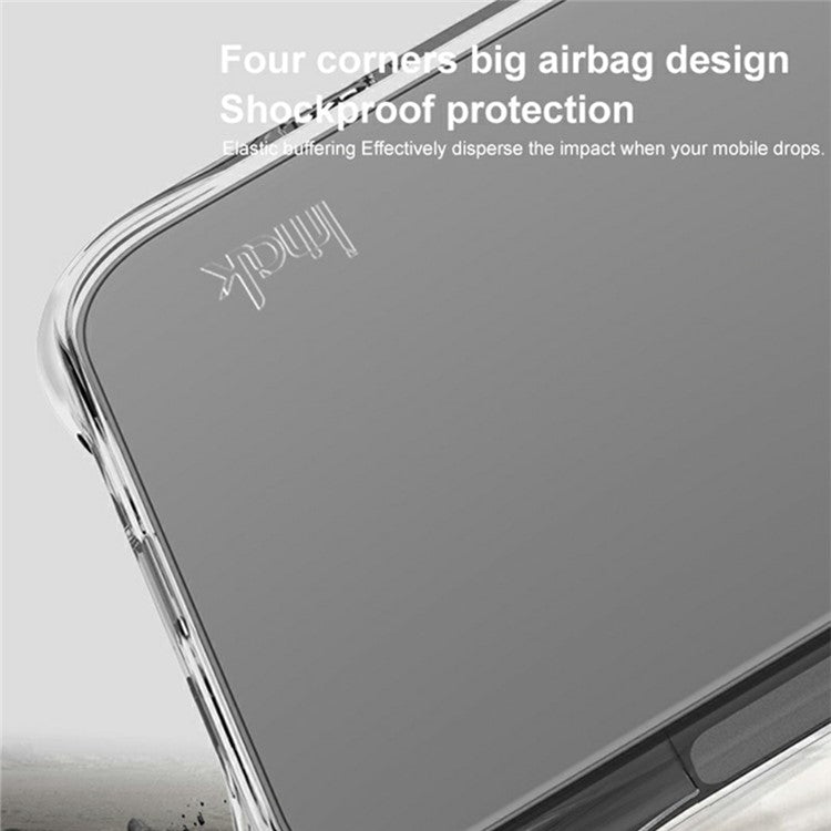 IMAK For OnePlus 13 Case TPU Phone Cover Airbag Shockproof Protection - Transparent