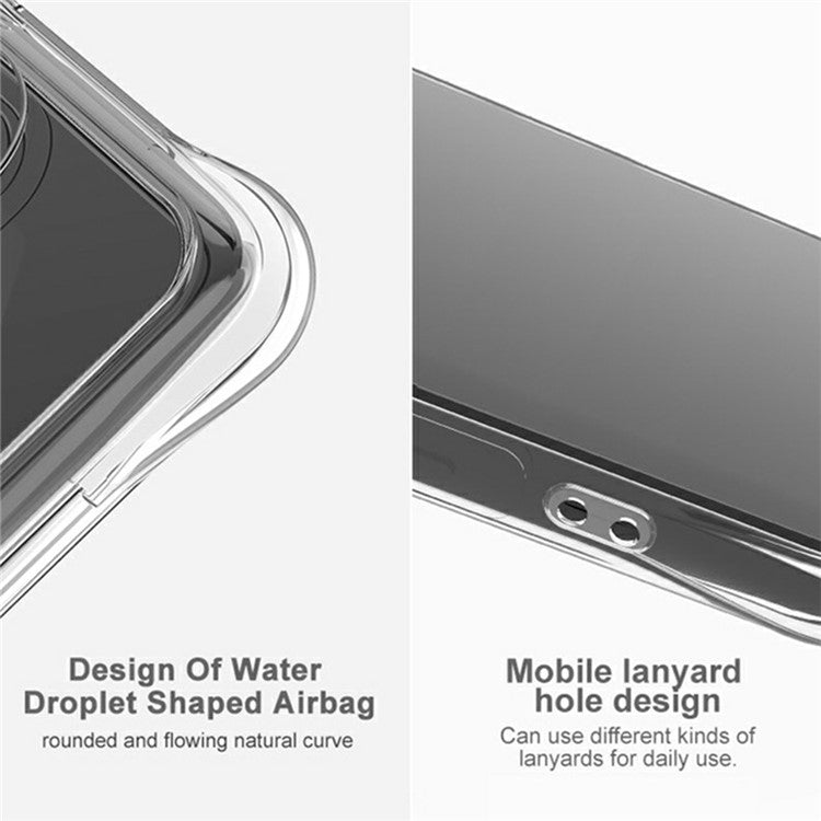 IMAK For OnePlus 13 Case TPU Phone Cover Airbag Shockproof Protection - Transparent