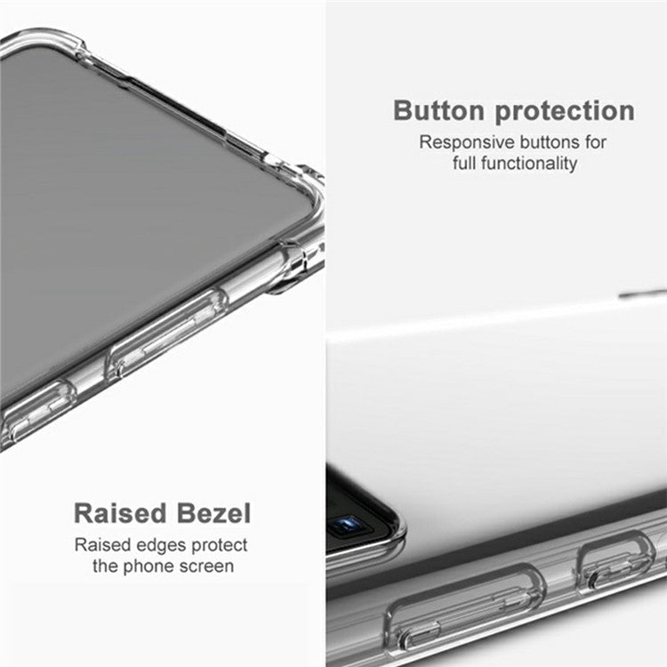 IMAK For OnePlus 13 Case TPU Phone Cover Airbag Shockproof Protection - Transparent