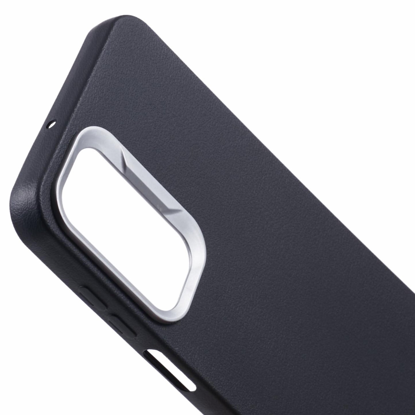 For Samsung Galaxy A16 5G  /  4G Case Leather Textured TPU Shockproof Phone Cover - Black