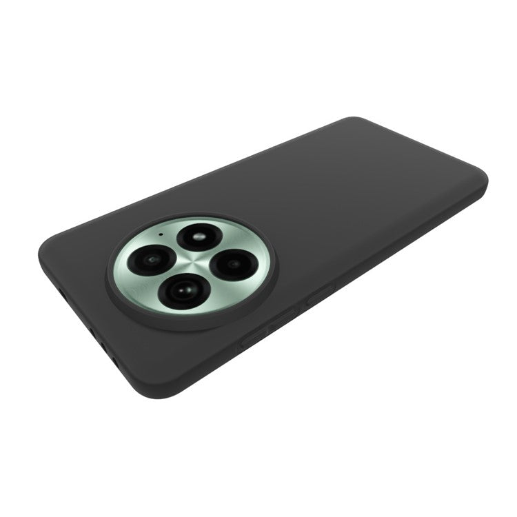 10Pcs / Pack For OnePlus 13 Case Anti-Fingerprint Soft TPU Protective Cover - Black