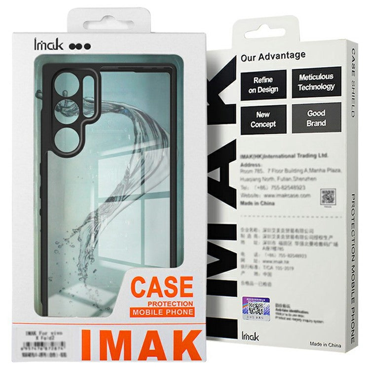 IMAK UX-9A Series for Xiaomi Redmi Note 14 5G Clear Case TPU+PC Phone Cover Reinforced Corners