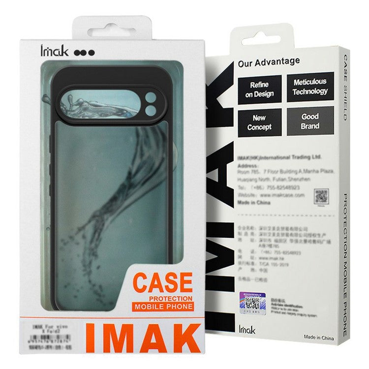 IMAK UX-9B Series For Xiaomi Redmi Note 14 5G Case Tiny Airbag PC+TPU Matte Phone Cover