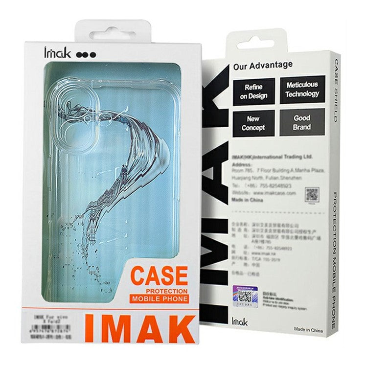 IMAK For OnePlus 13 Case PC+TPU Shockproof Clear Phone Cover