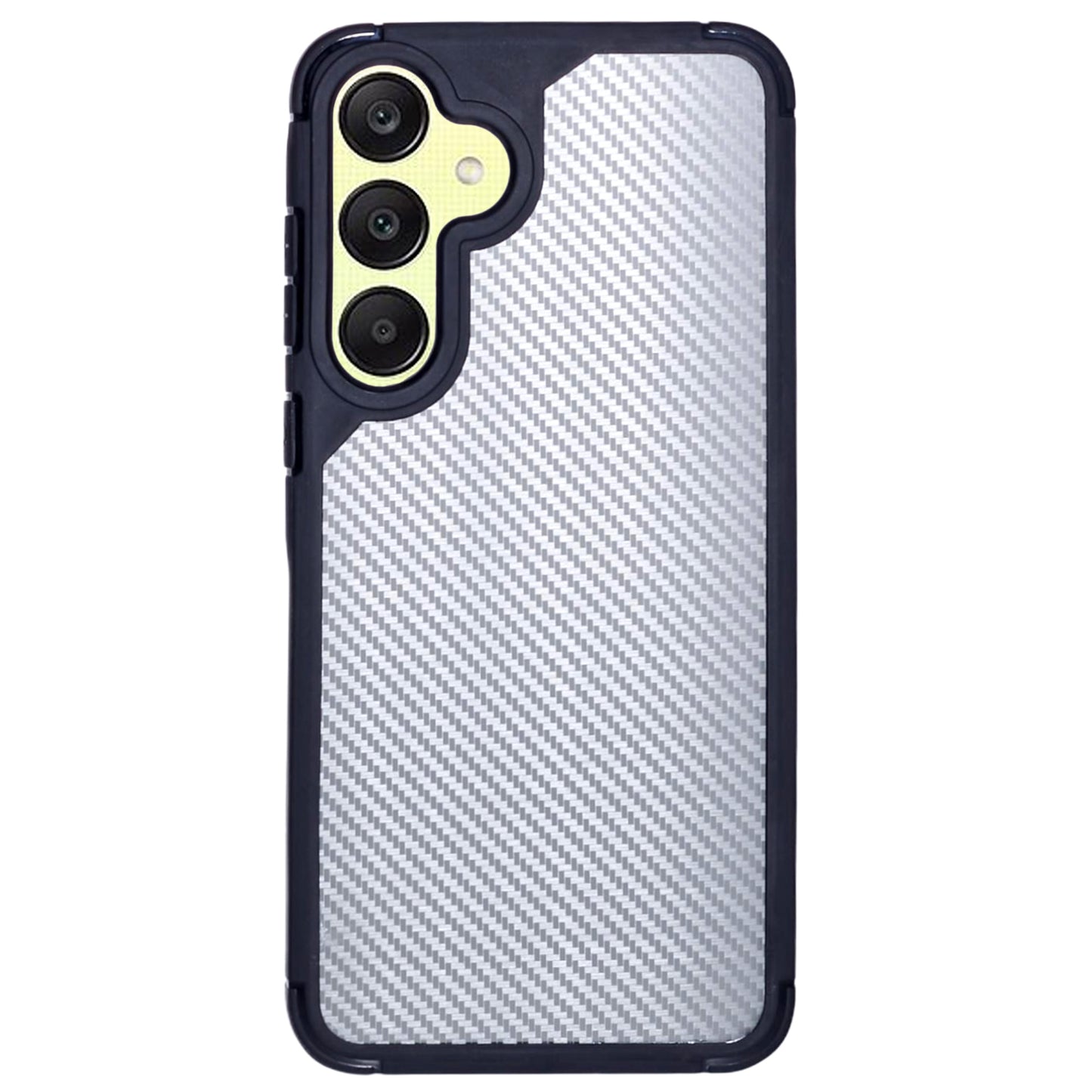 For Samsung Galaxy A16 5G  /  4G Case Carbon Fiber Texture TPU+PC Anti-Drop Phone Cover