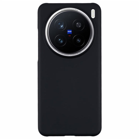 For vivo X200 Pro 5G Case Hard PC Frosted Minimalist Phone Cover - Black