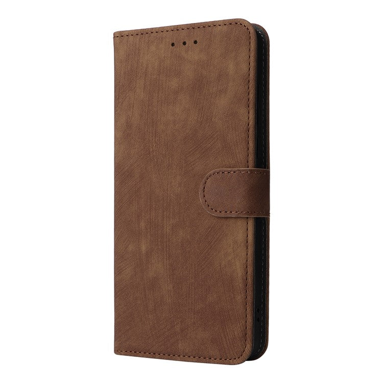 For OnePlus 13 Wallet Phone Case RFID Blocking PU Leather Flip Cover Stand View - Brown