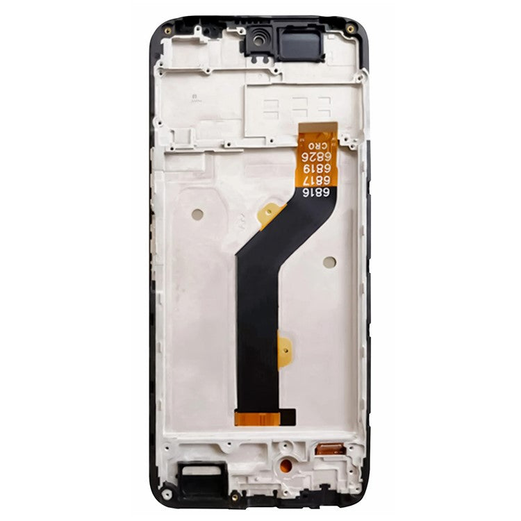 For Infinix Hot 12 4G X6817 Grade C LCD Screen and Digitizer Assembly + Frame Replacement Part (Without Logo)