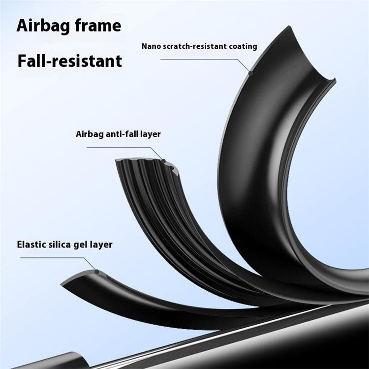 For OnePlus 13 Case Ultra Thin Leather Back Phone Cover with Camera Lens Protector - Black