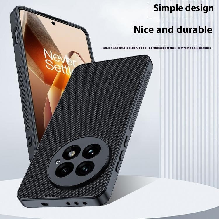 For OnePlus 13 Case Carbon Fiber Texture Ultra Slim PC Phone Cover - Carbon Fiber