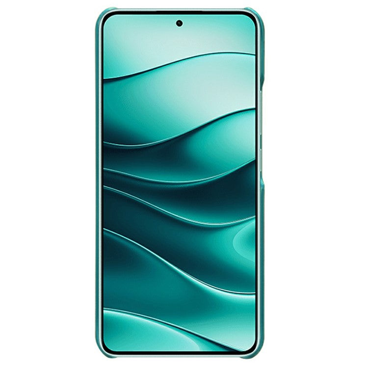 For Xiaomi Redmi Note 14 5G Case Dual Card Slots PU Leather + Hard PC Phone Cover - Green