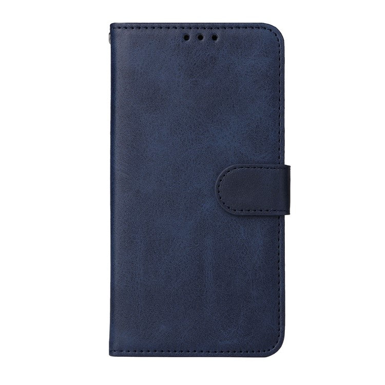 For Infinix Hot 50i 4G / Smart 9 4G Case Wallet PU Leather Folio Flip Phone Cover - Blue