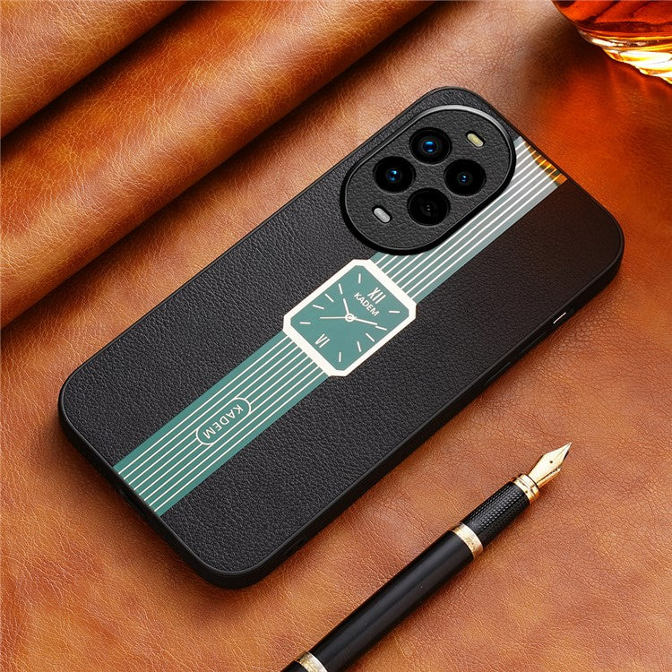 KADEM For Huawei nova 13 Pro 5G Case Leather+TPU+Acrylic Anti-Scratch Phone Cover - Green