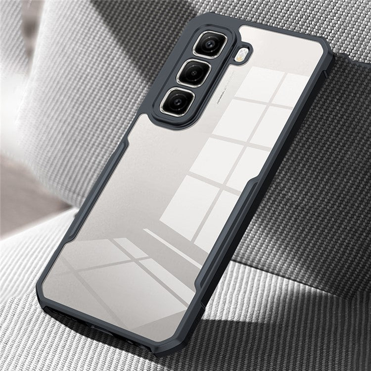 XUNDD For Infinix Hot 50 4G Case Dropproof TPU + Acrylic Clear Back Phone Cover