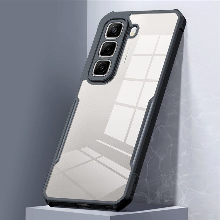 XUNDD For Infinix Hot 50 4G Case Dropproof TPU + Acrylic Clear Back Phone Cover