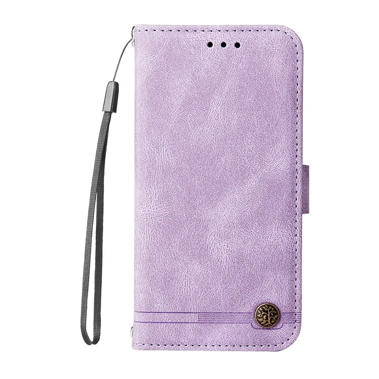 Wallet Case for Infinix Smart 8 Plus / Smart 8 Pro 4G / Smart 8 4G / Hot 40i / TECNO Spark 20 / Spark Go 2024 4G Leather Phone Cover - Purple