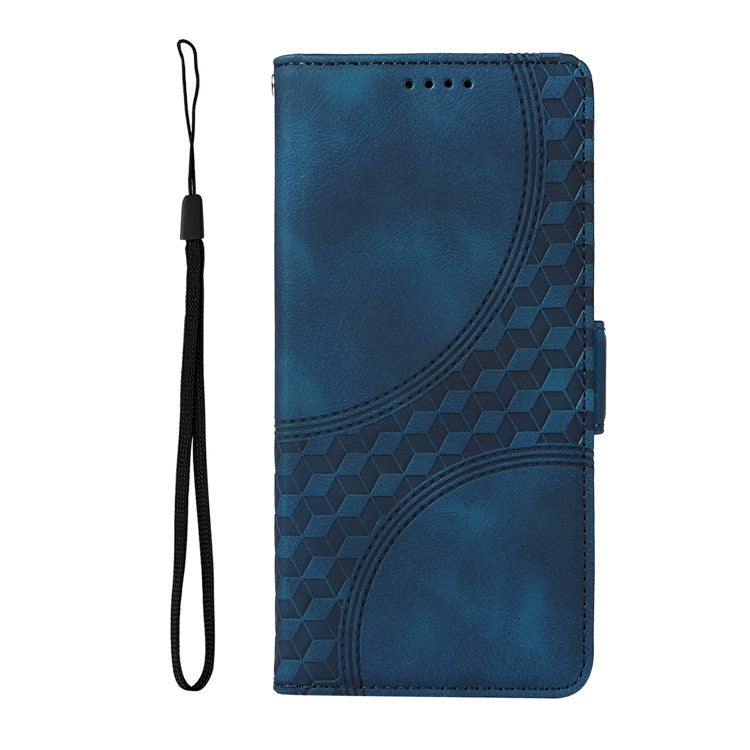 Leather Case for Infinix Smart 8 Plus / Smart 8 Pro 4G / Smart 8 4G / Hot 40i / TECNO Spark 20 / Spark Go 2024 4G Phone Cover - Blue
