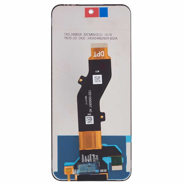 For Infinix Hot 50i 4G X6531 Grade C LCD Screen and Digitizer Assembly Replacement Part (Without Logo)