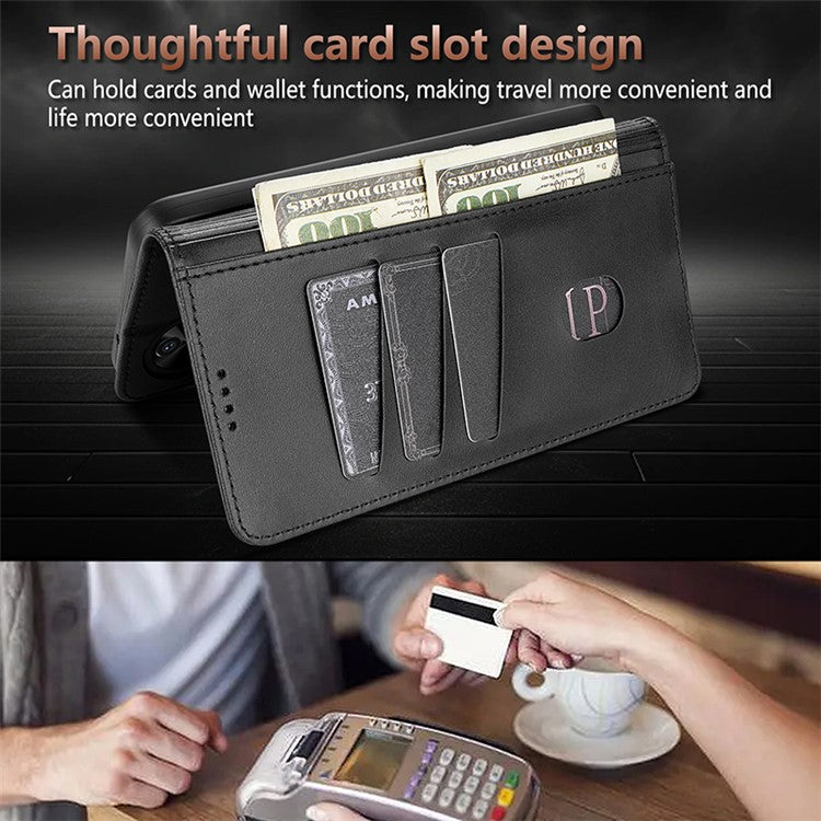 AZNS For Huawei nova 13 Case PU Leather Wallet Phone Cover - Black