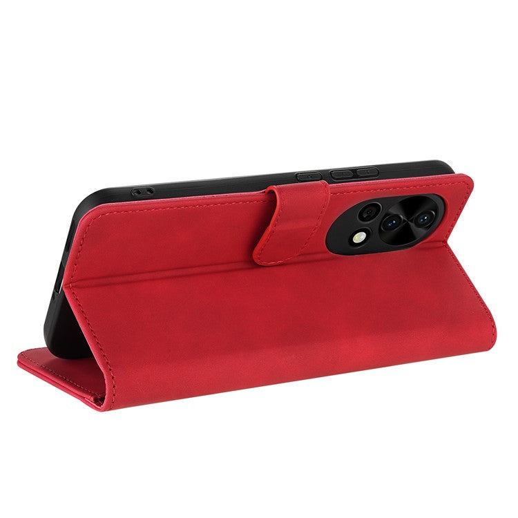 AZNS For Huawei nova 13 Case PU Leather Wallet Phone Cover - Red