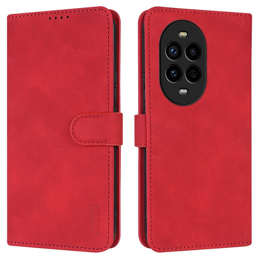 AZNS For Huawei nova 13 Pro 5G Case PU Leather Wallet Phone Cover - Red