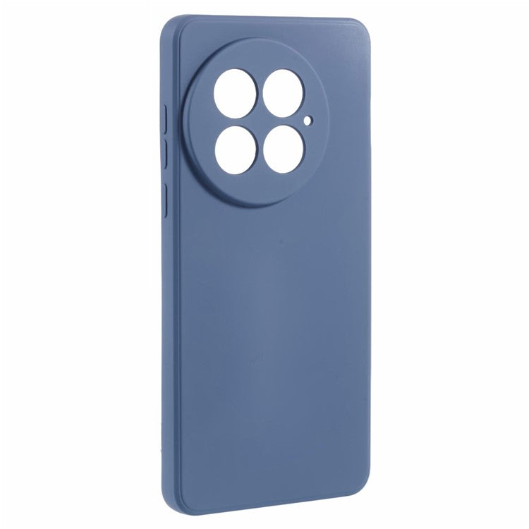 For OnePlus 13 Case TPU Back Soft Anti-Scratch Fiber Lining Phone Cover - Lavender Grey