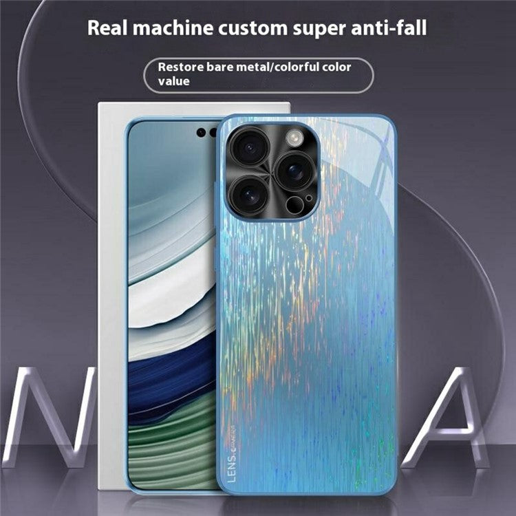 For iPhone 16 Pro Colorful Phone Case Ultra Slim Dropproof Hard PC Back Cover - Green