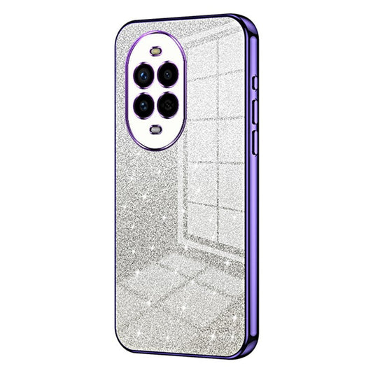 For Huawei nova 13 Pro 5G Case Electroplating Gradient Glitter TPU Phone Cover - Purple
