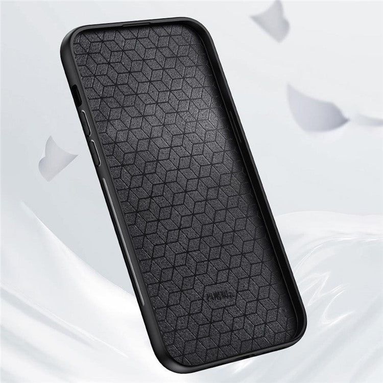 For OnePlus 13 Case Deer Pattern Cloth Texture PU Leather Hybrid Phone Cover - Black