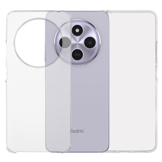 For Xiaomi Poco C75 4G / 14C 4G / 14R 5G Case TPU Frame Clear Acrylic Back Phone Cover with PET Film