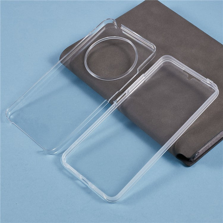 For Xiaomi Poco C75 4G / 14C 4G / 14R 5G Case TPU Frame Clear Acrylic Back Phone Cover with PET Film