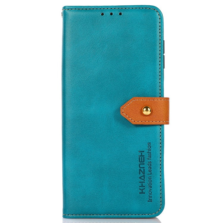 KHAZNEH For OnePlus 13 Wallet Phone Case Stand Leather Flip Cover - Blue