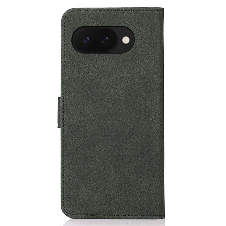 KHAZNEH For Google Pixel 9a Stand Case PU Leather Wallet Phone Cover - Green