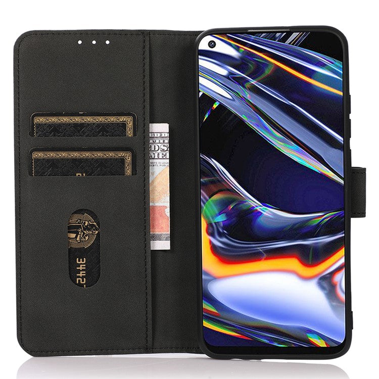 KHAZNEH For OnePlus 13 Stand Case PU Leather Wallet Phone Cover - Black