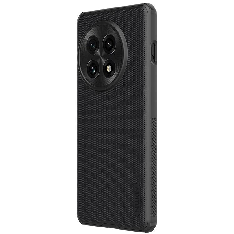 NILLKIN Frosted Shield Pro For OnePlus 13 Case Matte PC+TPU Phone Cover - Black