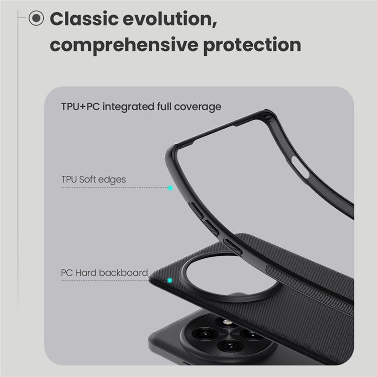 NILLKIN Frosted Shield Pro for OnePlus 13 Case Compatible with MagSafe PC+TPU Phone Cover