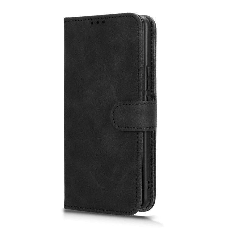 For Huawei nova 13 Pro 5G Leather Case Skin-Feel Anti-Drop Wallet Flip Phone Cover - Black