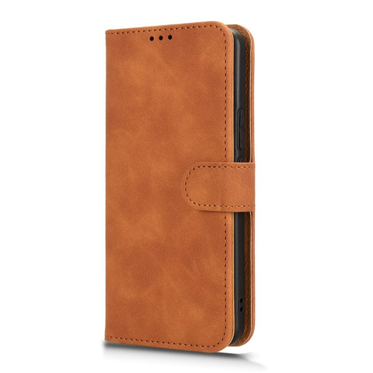 For Huawei nova 13 Pro 5G Leather Case Skin-Feel Anti-Drop Wallet Flip Phone Cover - Brown