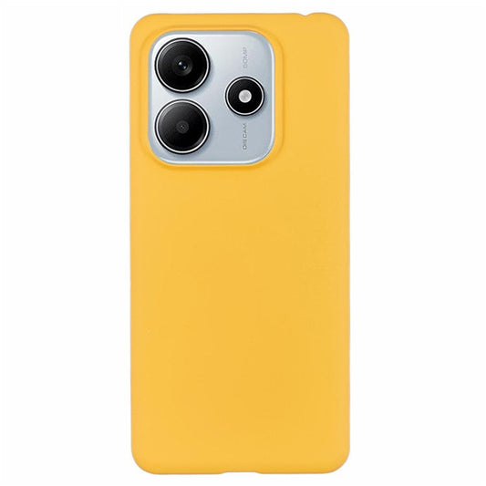 For Xiaomi Redmi Note 14 5G Case Hard PC Frosted Minimalist Phone Cover - Yellow
