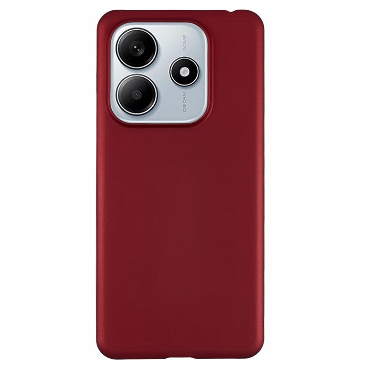 For Xiaomi Redmi Note 14 5G Case Hard PC Frosted Minimalist Phone Cover - Red