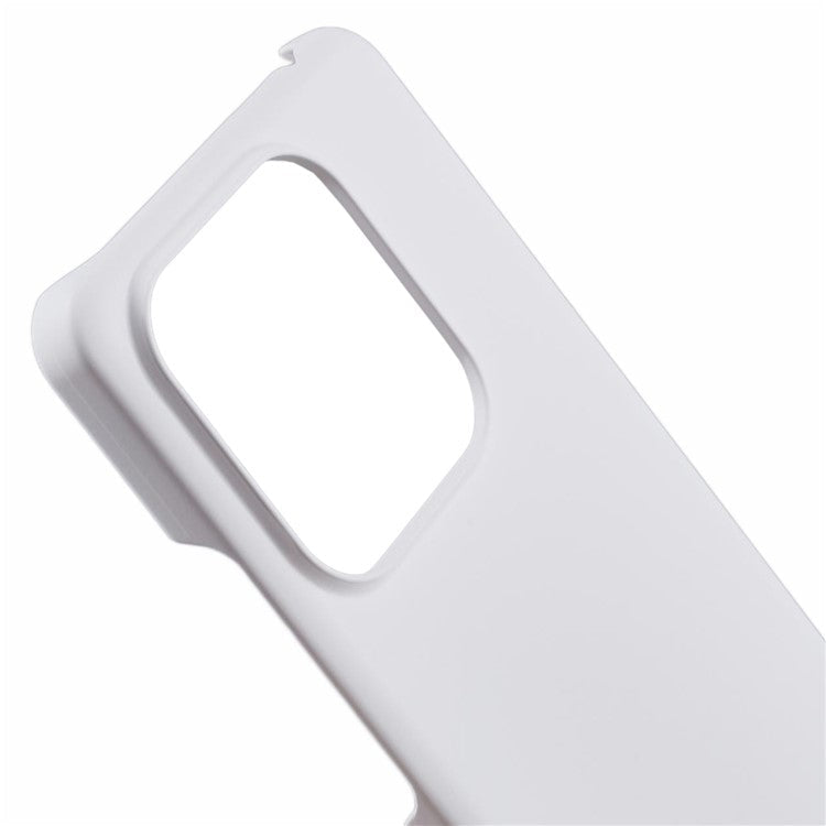 For Xiaomi Redmi Note 14 5G Case Hard PC Frosted Minimalist Phone Cover - White