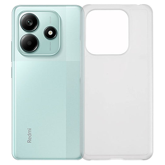 For Xiaomi Redmi Note 14 5G Case Hard PC Frosted Minimalist Phone Cover - Transparent