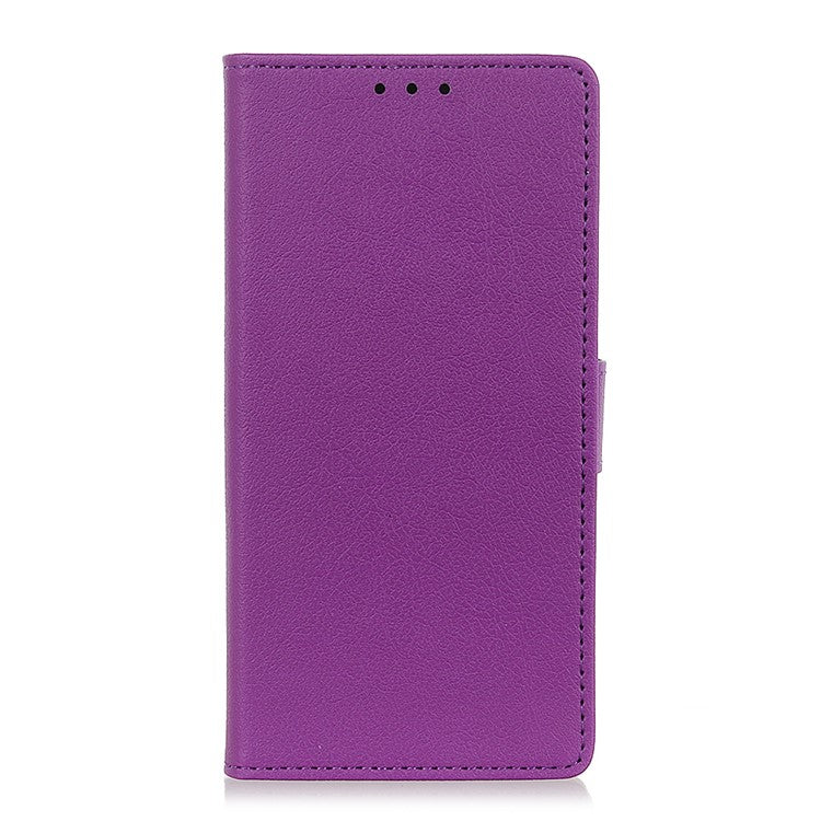 For OnePlus 13 Case PU Leather Stand Wallet Phone Cover - Purple