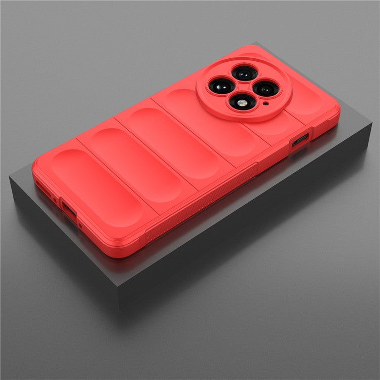 For OnePlus 13 Case Anti-Drop Soft TPU Rugged Phone Back Cover - Red