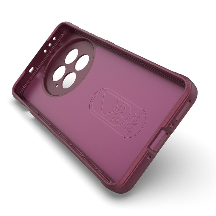 For OnePlus 13 Case Anti-Drop Soft TPU Rugged Phone Back Cover - Wine Red