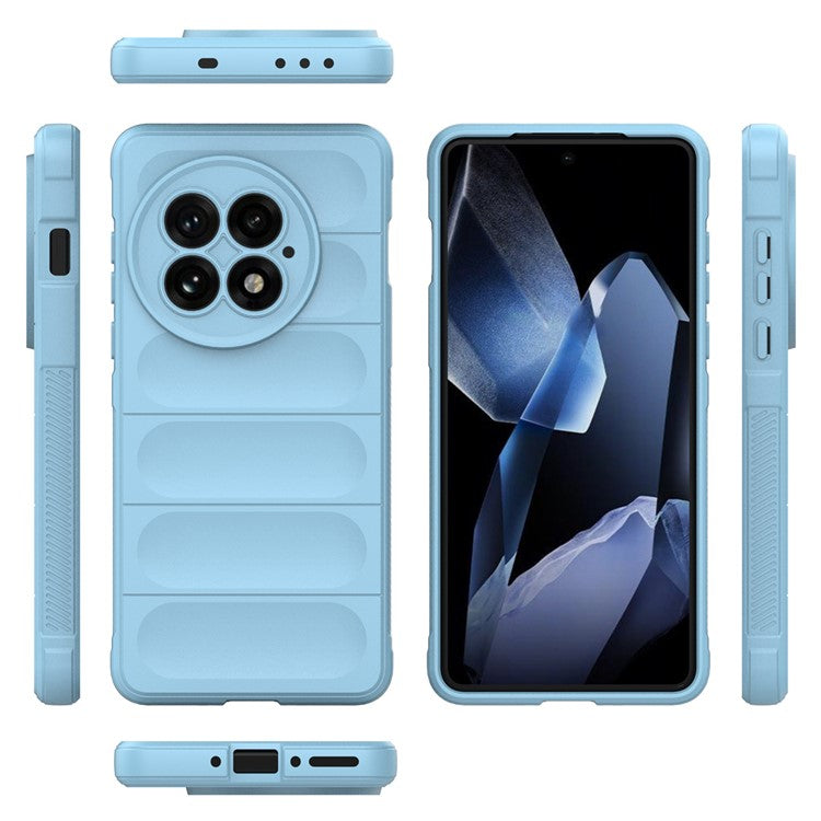 For OnePlus 13 Case Anti-Drop Soft TPU Rugged Phone Back Cover - Baby Blue