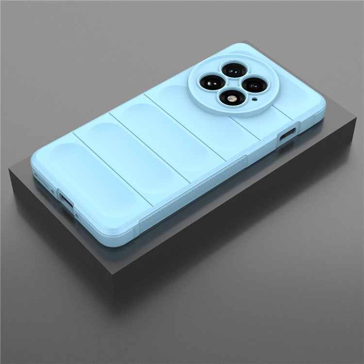 For OnePlus 13 Case Anti-Drop Soft TPU Rugged Phone Back Cover - Baby Blue